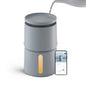 BLUEAIR Room Humidifier - DreamWell - 48Hr Top-Fill Mist-Free InvisibleMist Technology Aroma Stone for Essential Oils and Soothing Mood Lighting - Quiet Operation for Bedroom and Home Use, Grey