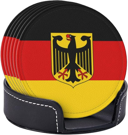 Germany Flag Coasters for Drinks