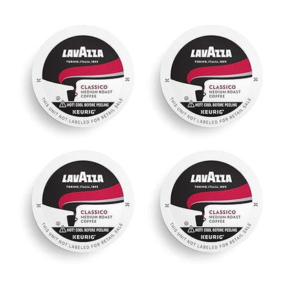 Lavazza Classico Keurig 2.0 K-Cup 96-pack Caps, Coffee Capsules, Espresso Pods, Improved Taste