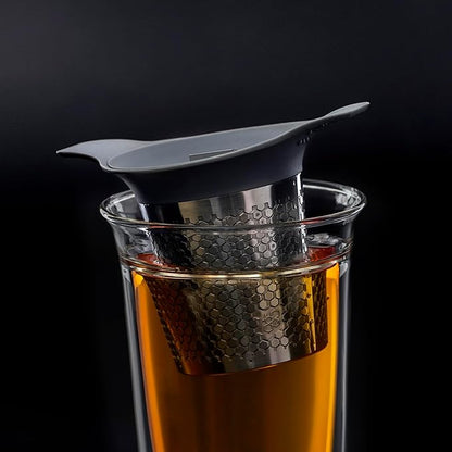 Tea Basket For Loose Tea Loose Leaf Tea Steeper For Loose Leaf Tea Stainless Tea Infuser Fine Mesh Tea Infuser Tea Filter Strainer Tea Diffusers For Loose Tea Brewer (Tangerine)