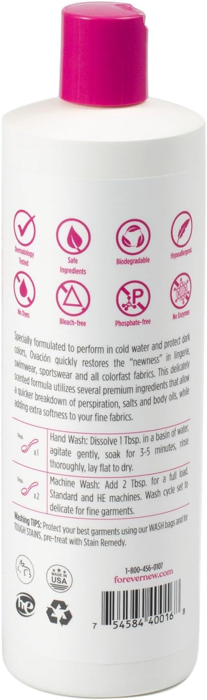 Ovacion by FOREVER NEW (2 pk) Liquid Laundry Detergent - Natural Fabric Care Wash - Scented, 16 Fl Oz Each