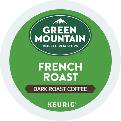 Green Mountain Coffee French Roast, K-Cup Portion Pack for Keurig K-Cup Brewers, 24-Count