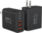 USB C Fast Charger Block, iPhone Charger Fast Charging Blocks 65W Multi Port Charger 6-Ports PD & QC Charging Cube Brick Power Adapter Type C Wall Chargers for iPhone 17/16/15/14/13/12 Pro Max, iPad