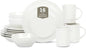 Stone Lain Orbit 16-Piece Dinnerware Set Stoneware, White