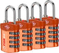 Forge Travel Lock,TSA Approved Luggage Locks for Air Travel, Gym Lockers, School Lockers, Pelican Cases, Gun Case, Easy Read Dials, Durable Alloy Body