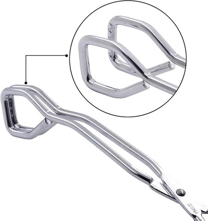Kitchen Scissor Tongs 11-Inch Heavy Duty Stainless Steel Scissor Cooking Tongs