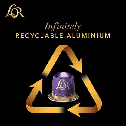 L'OR Coffee Pods, 10 Count Chateau Medium Roast Blend, Single-Serve Aluminum Coffee Capsules Compatible with the L'OR BARISTA System & *Nespresso Original Machines, 10 count (Pack of 1)
