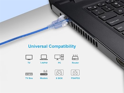 Monoprice Cat6A 6in 10-Color 10-Pk Patch Cable UTP 30AWG 10G Pure Bare Copper Snagless RJ45 SlimRun Series Ethernet Cable