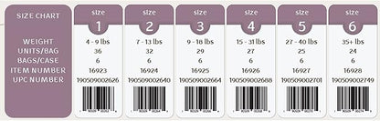 Bambo Nature Hypoallergenic Dream Baby Diapers, Premium Eco-Labeled Sustainable Diapers, Enhanced Leakage Protection, Totally Chlorine-free, Skin Friendly, and Super Absorbent - Size 1 (108 Count)