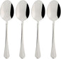 Oneida Juilliard Fine Flatware Dinner Spoons, 0.50 LB, Metallic