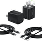 Belkin USB C Charger Block 25W (2 Pack) USB C Cable Included - PD3.0 PPS Fast Charging for Samsung Galaxy S25, S24, Apple iPhone 17, Air, Pro, Pro Max, Google Pixel 10, Nintendo Switch, etc - Black