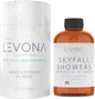 Levona Scent Essential Oil - Luxury Aroma for Home, Office, Hotel & Spa, Ideal for Humidifiers & Diffusers, Hotel Fragrance with Neroli, Orange & Melon - 700ml / 23 fl oz, Skyfall Showers