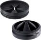 3 3/8" Garbage Disposal Splash Guards Sink Baffle QCB-AM Replacement for InSinkErator Evolution Series, Upgraded Funmit Removable Quiet Collar Drain Plugs, Garbage Disposer Accessories, Black