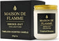 Tropical Breeze Odor-Eliminating Scented Candle (White Jar, 200g/7oz) | Long-Lasting Premium Soy Wax Candle for Smoke, Kitchen & Pet Odors