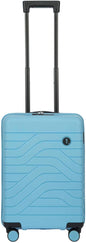 Bric's B|Y Ulisse Spinner Carry-On Suitcase, Lightweight Expandable Hard Shell Luggage with TSA Lock and Smooth 360° Wheels 21 Inch – Sky Blue