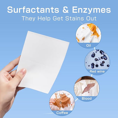 Soulink Original Laundry Detergent Sheets 240 Loads - Eco-Friendly, Plant-Based, Hypoallergenic, No Plastic Jug
