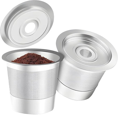 Reusable K Cups Stainless Steel Coffee Capsuled Cup Refillable Coffees Capsuled K Cups Filter Accessories Universals Reusable Pods