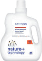 ATTITUDE Liquid Laundry Detergent, EWG Verified, HE Compatible, Plant-Based & Vegan, Natural Laundry Soap, Summer Berries Scent, 40 Loads, 67.6 Fl Oz