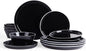 Famiware Saturn Dinnerware Sets, Ceramic Plates and Bowls