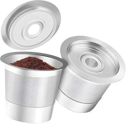 Reusable K Cups Stainless Steel Coffee Capsuled Cup Refillable Coffees Capsuled K Cups Filter Accessories Universals Reusable Pods