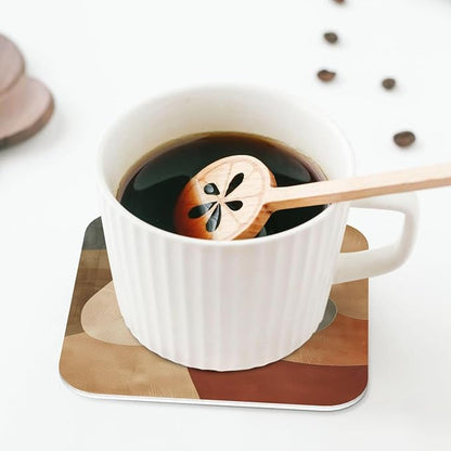 Minimal Abstract Shapes Print Coasters