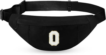 MAXTOP Large Crossbody Fanny Pack with 4-Zipper Pockets,Gifts for Enjoy Sports Festival Workout Traveling Running Casual Hands-Free Wallets Waist Pack Phone Bag Carrying All Phones