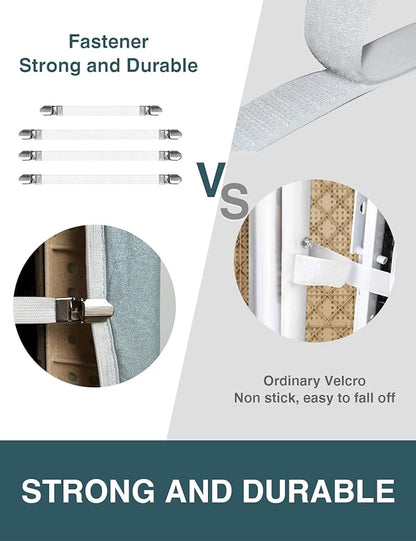 Ironing Board Cover and Pad, Resist Scorching and Staining, 15x54 Reflective Silicone Ironing Board Cover with Thick Padding Extra Thick with Elastic Edges 4 Fasteners