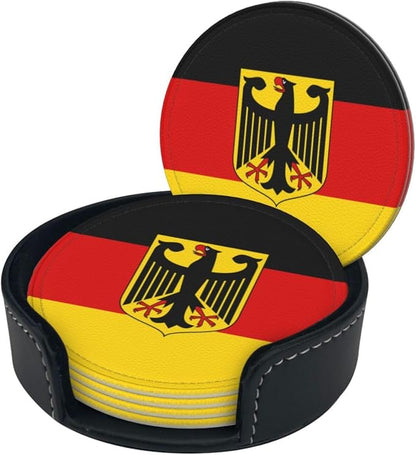 Germany Flag Coasters for Drinks