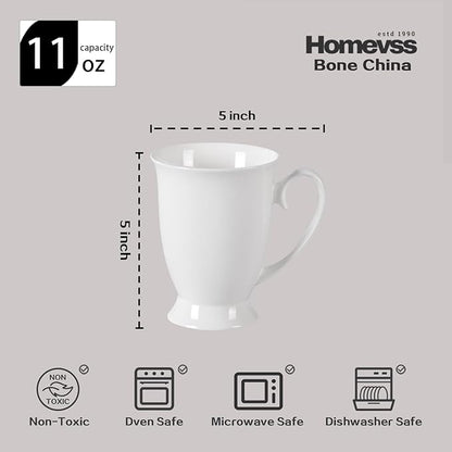 HomeVss, New Bone China Dinnerware Set, Embossed Lotus, 16pc Set