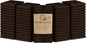 Softolle 100% Cotton Washcloths 60 Pack (12x12 Inches) Soft, Highly Absorbent Washcloth, Face Towels, Wash Cloths for Face, Ring Spun, Bulk Pack (Brown)