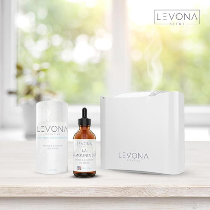 Levona Scent Essential Oils - Scents for Home, Hotel & Office Use - Perfect for Home Diffuser & Humidifiers - Aroma Fragrance Oil, Ideal for Massage, Relaxation, and Spa - La Mamounia Dup, 120ml