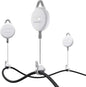 KIWI design VR Cable Management, 6 Packs VR Pulley System Compatible with Quest 3S/3/2/1/Pico/PSVR/PSVR2