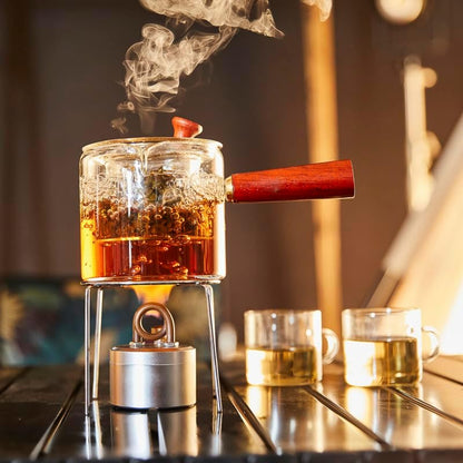 Mini Alcohol Camping Stove with Stand 50ML