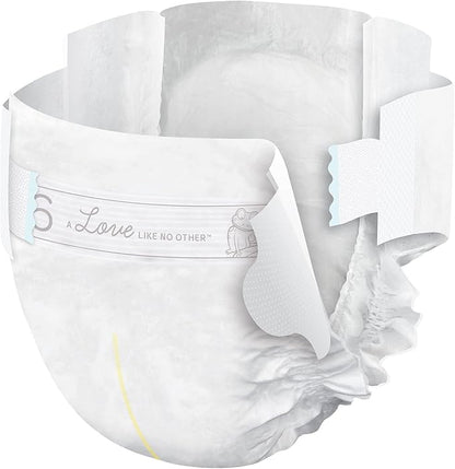Bambo Nature Hypoallergenic Dream Baby Diapers, Premium Eco-Labeled Sustainable Diapers, Enhanced Leakage Protection, Totally Chlorine-free, Skin Friendly, and Super Absorbent - Size 6 (72 Count)