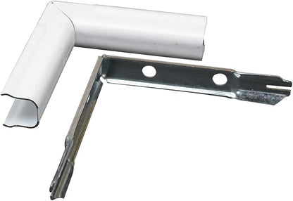 Legrand Wiremold BWH7 Metal Raceway for Extending Power, 700 Series, Inside Elbow, White (1 Pack)