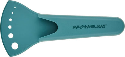 Rachael Ray Professional Multi Shear Kitchen Scissors with Herb Stripper and Sheath, 2 Piece, Agave Blue