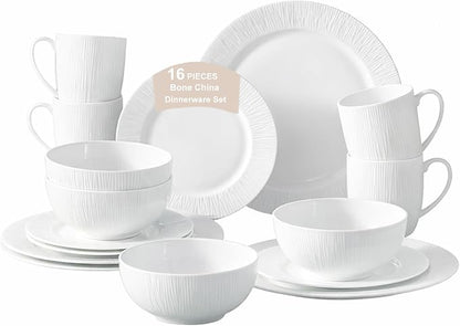 16 Piece Bone China Dinnerware Sets