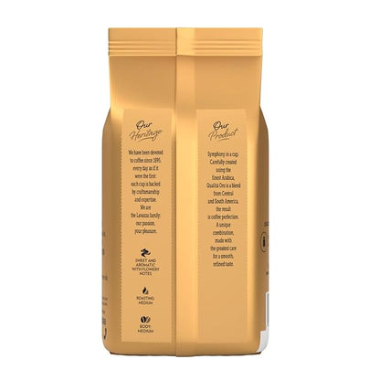 Lavazza Qualita Oro Italian Coffee Whole Beans 2lb Pack Of 2