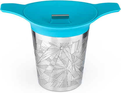 Tea Basket For Loose Tea Loose Leaf Tea Steeper For Loose Leaf Tea Stainless Tea Infuser Fine Mesh Tea Infuser Tea Filter Strainer Tea Diffusers For Loose Tea Brewer (Reflection)