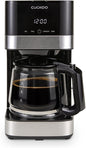 CUCKOO Classic 10-Cup Drip Coffee Maker, Easy To Use Coffee Machine with Programmable Timer, Includes Glass Coffee Pot with Two Brew Strength Settings and Reusable Mesh Filter (CCM-BD011B)