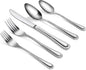 New Star Foodservice Bead Pattern, Stainless Steel, 60-Piece Flatware Set