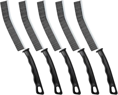 Crevice Cleaning Brush，Hard-Bristled Grout Brush，2024 New Multifunctional Gap Cleaning Brush Tool，Dead Corners Brushes for Bathroom Kitchen Tiles Window Door Slots，5pcs