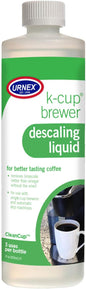 Urnex K-Cup Descaler (3 Uses Per Bottle) - 14 Ounce - CleanCup Descaling Solution Use with Keurig K Cup and Drip Coffee Machine
