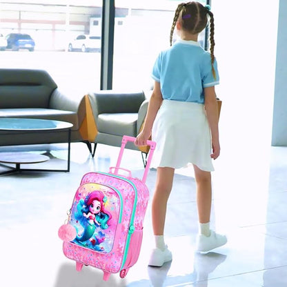 Kids Luggage for Boys Girls, Toddler Rolling Travel Carry on Suitcase with Wheels