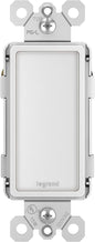 Legrand radiant NTLFULLWCC6 Full Adjustable LED Night Light Outlet, For Hallways and Stairs, Optional Louver, White (1 Count)