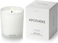 Apotheke Signature Scented Candles for Home, Canvas - 10.5 oz - Soy Wax, Non Toxic, Large Jar White - Luxury Candle Gifts for Women & Men - White Musk, Dew Drops, and Lily of The Valley