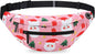 MAXTOP Large Crossbody Fanny Pack with 4-Zipper Pockets,Gifts for Enjoy Sports Festival Workout Traveling Running Casual Hands-Free Wallets Waist Pack Phone Bag Carrying All Phones