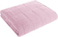 L'AGRATY Weighted Blanket - 88"x104" 25lbs Cooling Breathable Heavy Blanket Microfiber Material with Glass Beads for Adult All-Season Summer Fall Winter Soft Thick Comfort