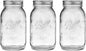 Ball Regular Mouth Glass Mason Jars with Lids and Bands, Used for Canning, Pickling, Juice, Jam, Jelly, Quart Size 32 Ounce (Pack of 3)