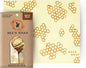 Bee's Wrap Beeswax Wraps for Food - Bread Wrap - Made in USA Reusable Bread Storage Bags - Organic & Eco-Friendly Alternative to Aluminum Foil, Sourdough Bags & Plastic Wrap, Honeycomb